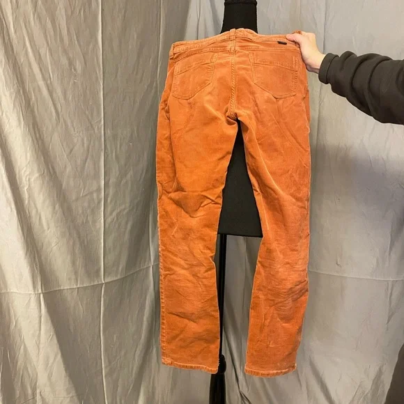 Patagonia Common Threads Partnership Orange Organic Cotton Corduroy Pants - Picture 2 of 7